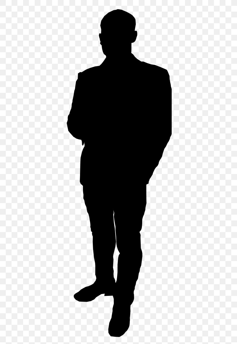 Silhouette Clip Art, PNG, 460x1186px, Silhouette, Black And White ...