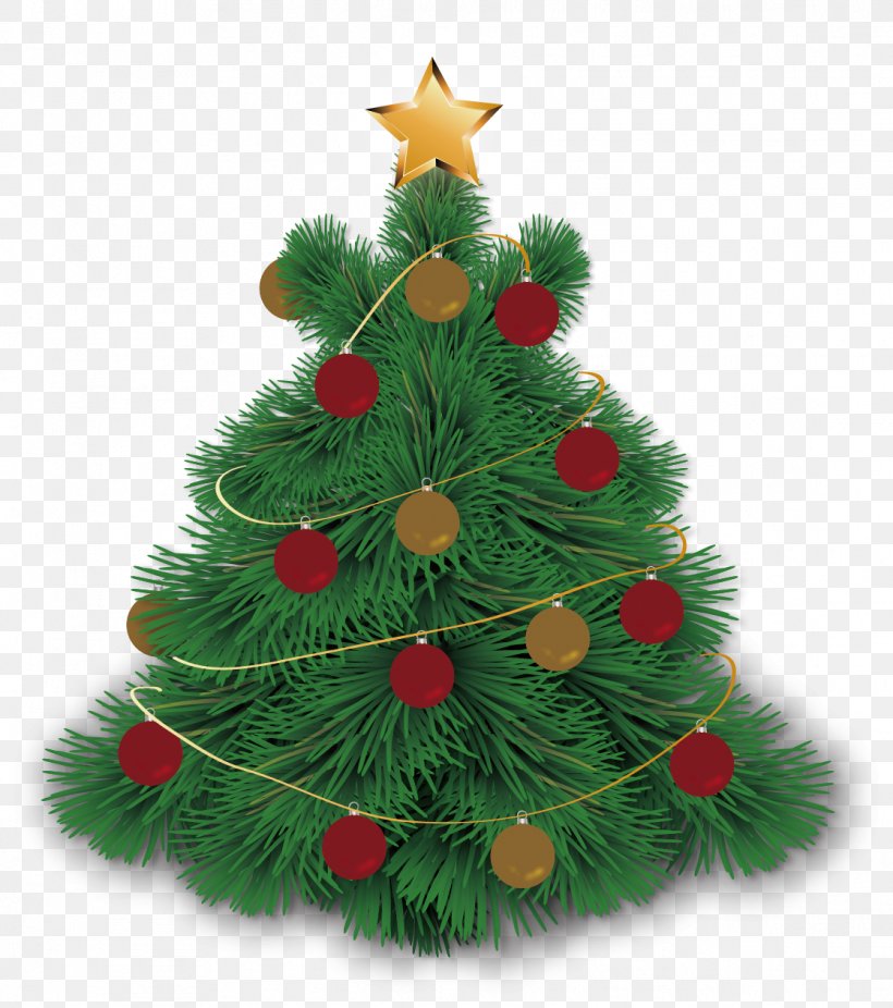 Christmas Tree Euclidean Vector, PNG, 1117x1262px, Christmas Tree ...