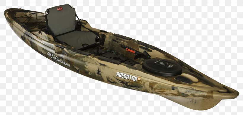 Kayak Fishing Old Town Predator 13 Angling, PNG, 2560x1217px, Kayak Fishing, Angling, Boat, Boating, Canoe Download Free