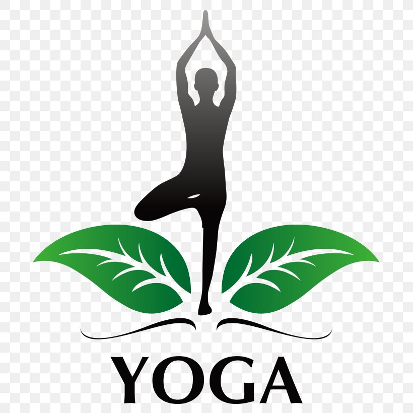 Yin Yoga Logo Physical Exercise Personal Trainer, PNG, 747x820px, Rishikesh, Asana, Brand, Clip Art, Green Download Free