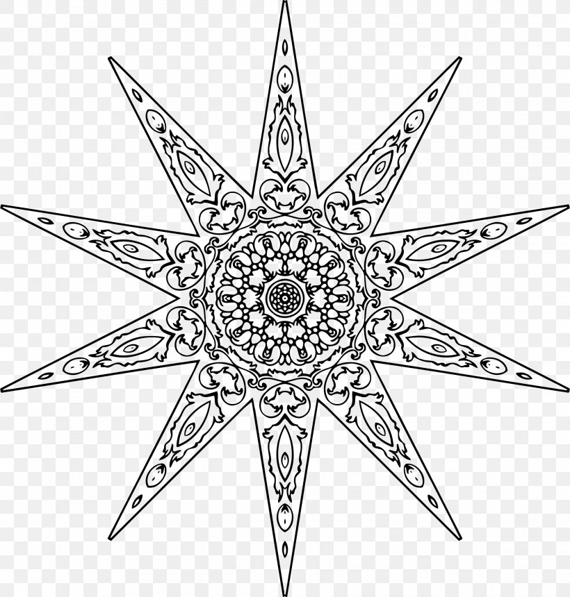 Shape Ornament Clip Art, PNG, 2286x2400px, Shape, Art, Black And White, Color, Decorative Arts Download Free