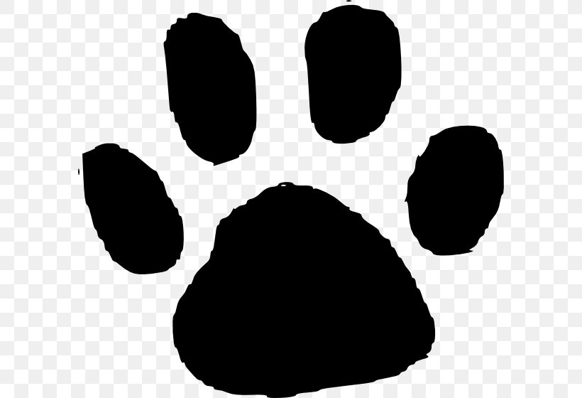 Cat Dog Paw Footprint Clip Art, PNG, 600x560px, Cat, Animal, Animal Track, Bear, Black Download Free