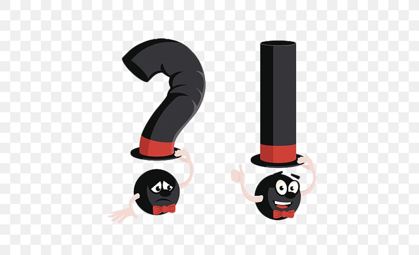 Exclamation Mark Interjection Question Mark Ampersand Punctuation, PNG, 500x500px, Exclamation Mark, Ampersand, Caricature, Cartoon, Emoticon Download Free