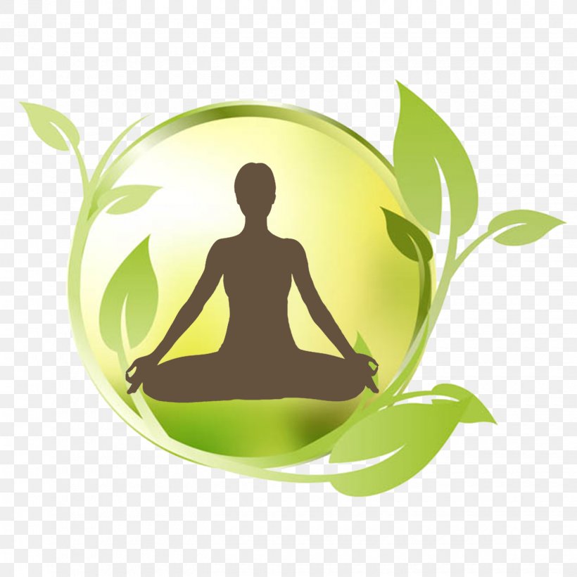 Meditation Yoga Series Lotus Position Asana, PNG, 1440x1440px, Meditation, Asana, Exercise, Green, Leaf Download Free