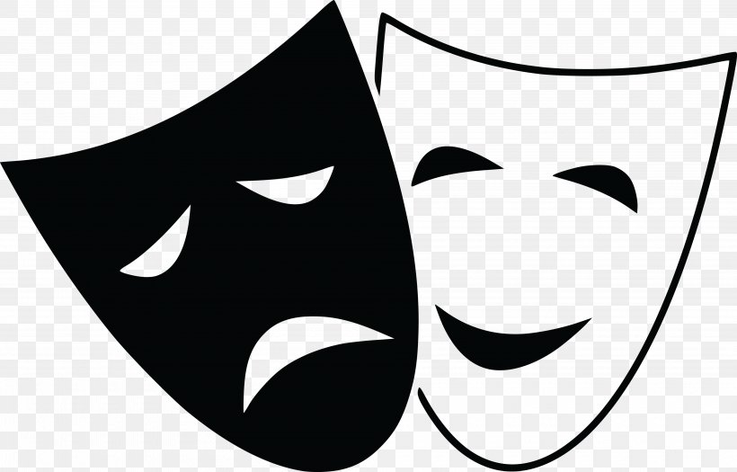 Tragedy Drama Theatre Comedy Clip Art, PNG, 4000x2563px, Tragedy, Acting, Art, Artwork, Black Download Free
