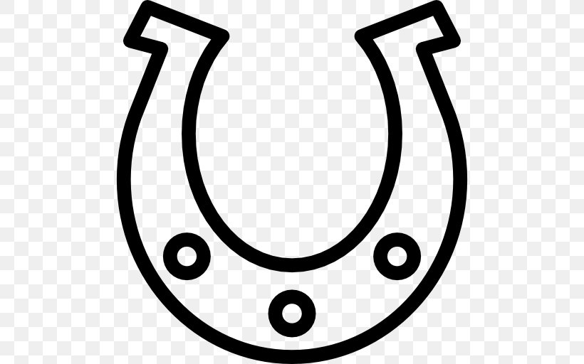 Horseshoe Magnet, PNG, 512x512px, Horseshoe, Area, Black And White, Game, Horse Download Free