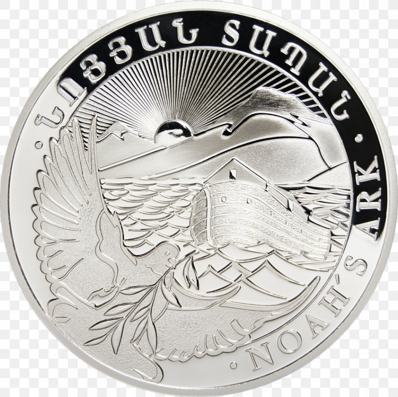 Noah's Ark Silver Coins Bullion Coin, PNG, 865x864px, Noahs Ark Silver Coins, Bald Eagle, Bird Of Prey, Bullion, Bullion Coin Download Free