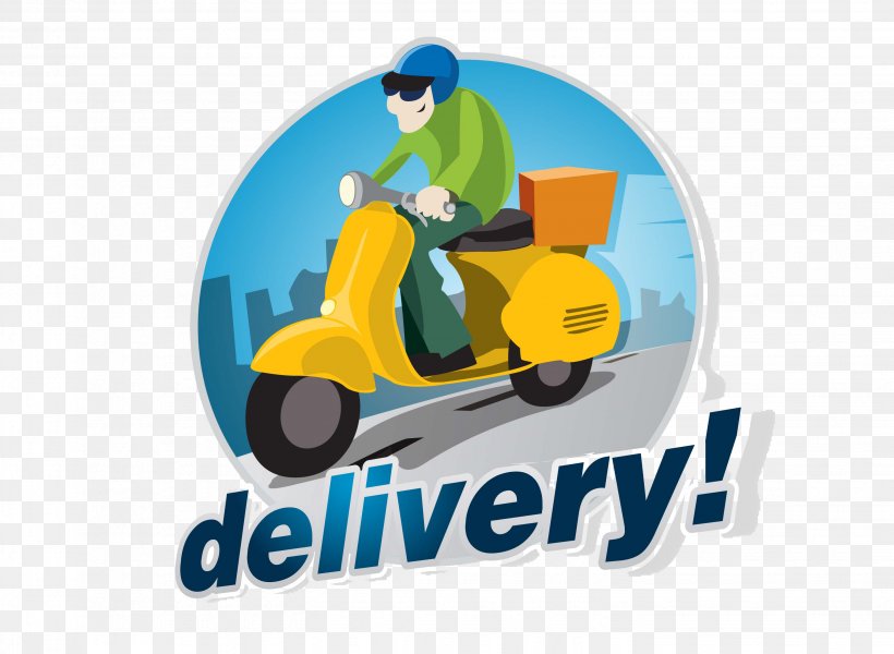 Delivery Logo Download, PNG, 2882x2109px, Delivery, Brand, Flat Design, Logo, Mode Of Transport Download Free