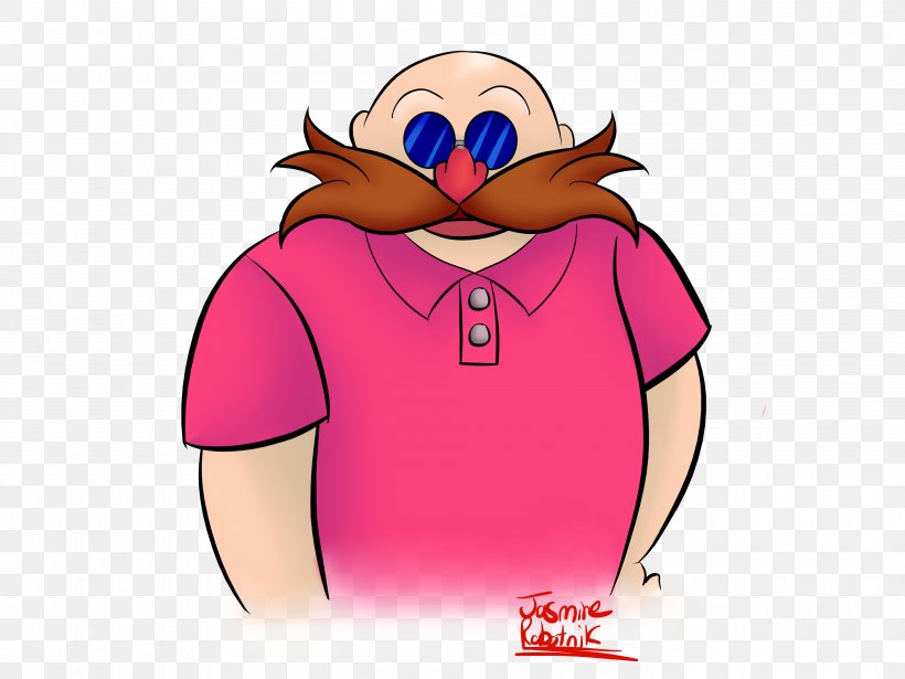 Doctor Eggman Sonic The Hedgehog Mephiles The Dark Polo Shirt, PNG, 4000x3000px, Watercolor, Cartoon, Flower, Frame, Heart Download Free