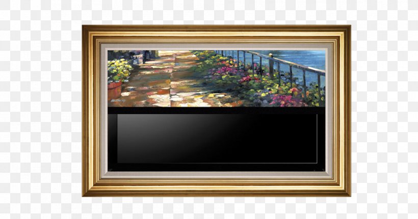 Picture Frames Display Device Flat Panel Display Computer Monitors Television, PNG, 950x500px, Picture Frames, Art, Artwork, Computer Monitors, Decorative Arts Download Free