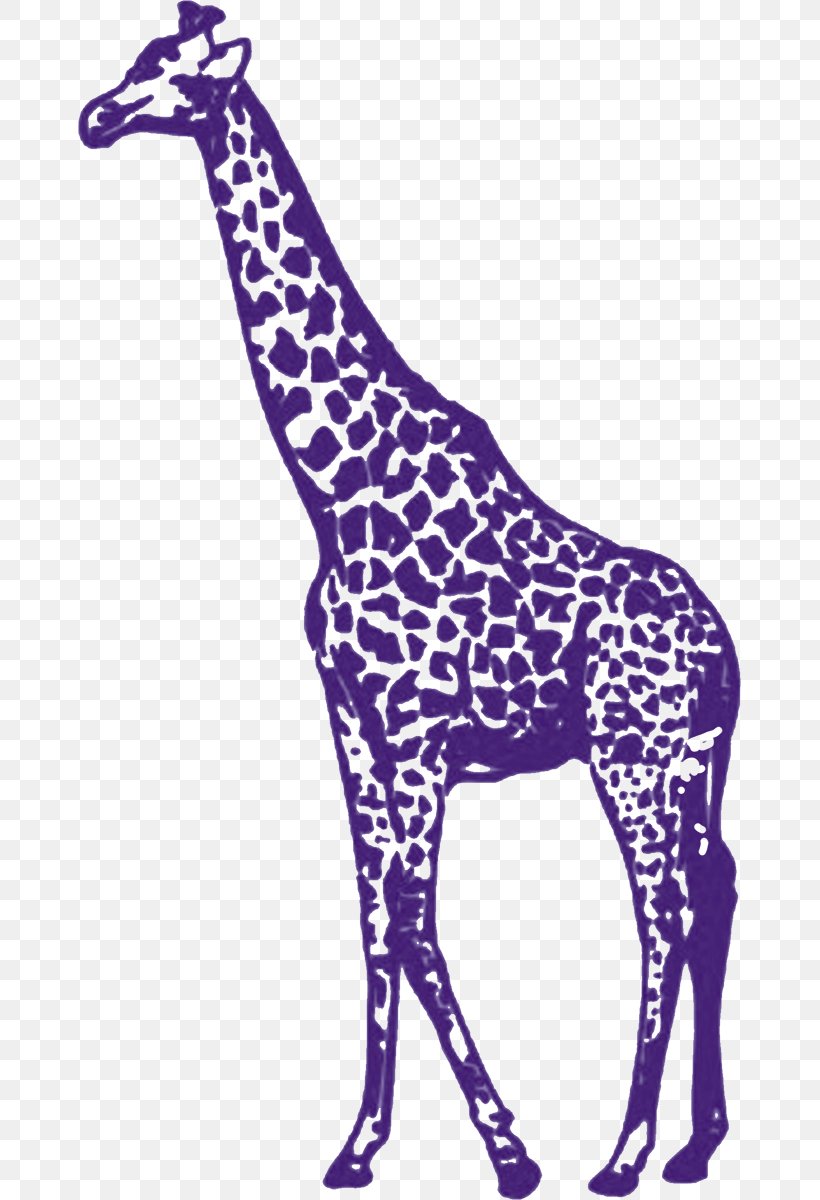 Purple Giraffe Stencil YouTube Clip Art, PNG, 663x1200px, Purple Giraffe, Animal Figure, Giraffe, Giraffidae, In The Wild Download Free