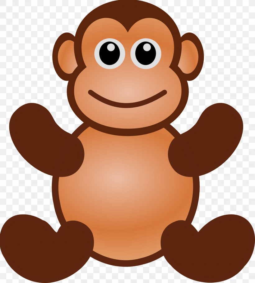 Clip Art Vector Graphics Ape Monkey Openclipart, PNG, 1722x1916px, Ape, Cymbalbanging Monkey Toy, Human Behavior, Mammal, Monkey Download Free