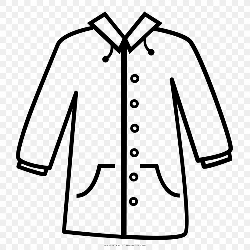 Coloring Book Drawing Overcoat Outerwear, PNG, 1000x1000px, Coloring Book, Area, Ausmalbild, Black, Black And White Download Free