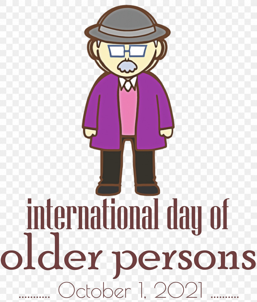 International Day For Older Persons Older Person Grandparents, PNG, 2545x3000px, International Day For Older Persons, Ageing, Behavior, Cartoon, Character Download Free