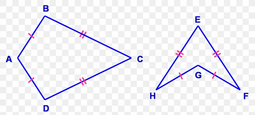 Triangle Kite Quadrilateral Rectangle, PNG, 1218x550px, Triangle, Area, Blue, Definition, Diagonal Download Free