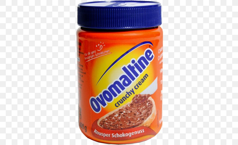 Ovaltine Cream Hot Chocolate Chocolate Milk Spread, PNG, 500x500px, Ovaltine, Barley Malt Syrup, Bread, Chocolate, Chocolate Milk Download Free