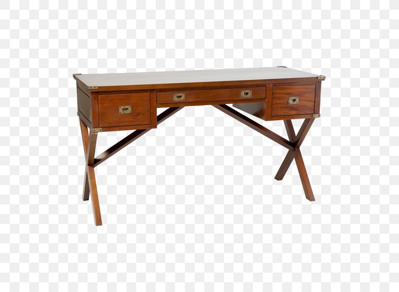 Campaign Desk Drawer Writing Table Furniture, PNG, 600x600px, Desk, Antique, Campaign Desk, Chair, Computer Desk Download Free