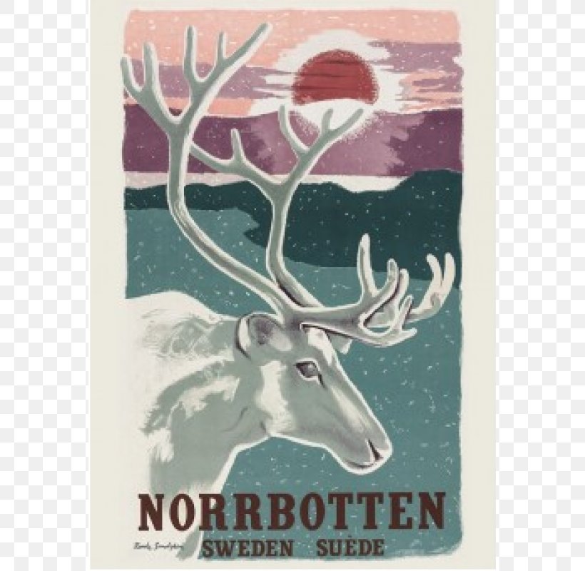Norrbotten County Street Poster Art Canvas Print Art Deco, PNG, 800x800px, Poster, Antler, Art, Art Deco, Canvas Print Download Free