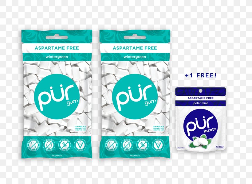 Chewing Gum Peppermint PÜR Gum Aspartame, PNG, 721x600px, Chewing Gum, Aspartame, Brand, Bubble Gum, Flavor Download Free