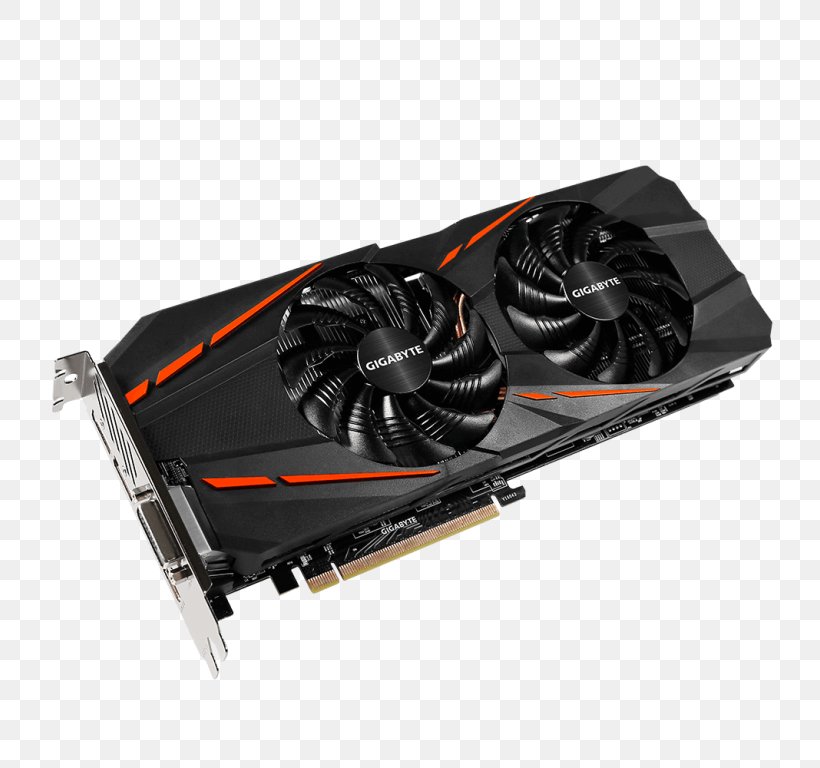 Graphics Cards & Video Adapters NVIDIA GeForce GTX 1060 Gigabyte Technology 英伟达精视GTX GDDR5 SDRAM, PNG, 768x768px, Graphics Cards Video Adapters, Aorus, Cable, Computer Component, Computer Cooling Download Free