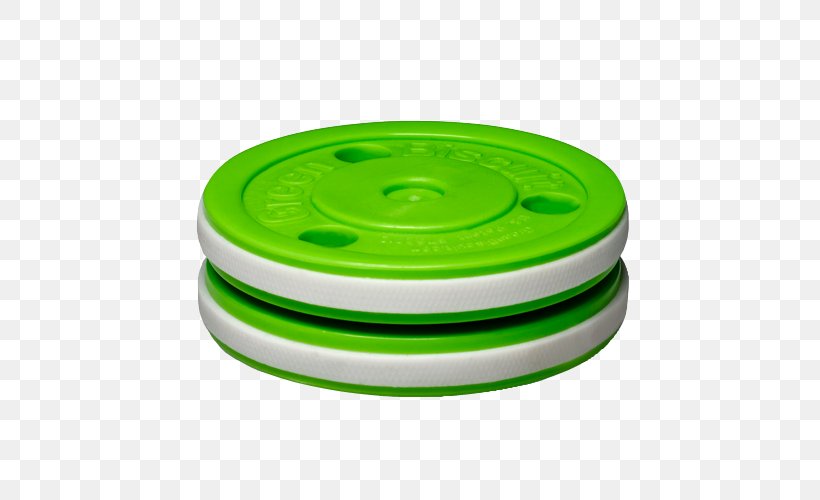 Hockey Puck Ice Hockey Ball Roller In-line Hockey, PNG, 500x500px, Hockey Puck, Ball, Ball Game, Ball Hockey, Green Download Free