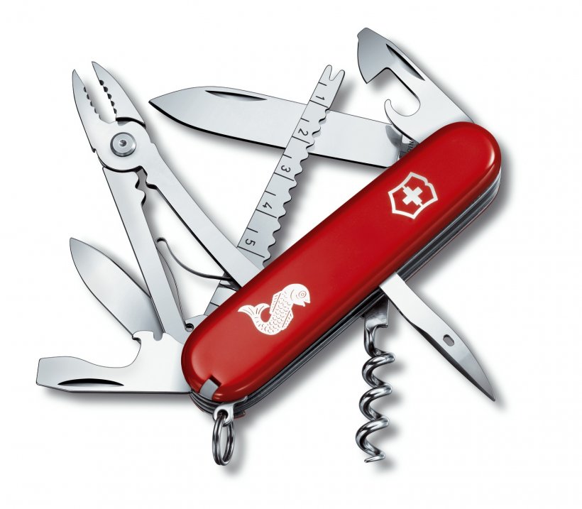 Swiss Army Knife Multi-function Tools & Knives Victorinox Fishing, PNG, 1518x1328px, Knife, Angling, Blade, Camping, Cold Weapon Download Free