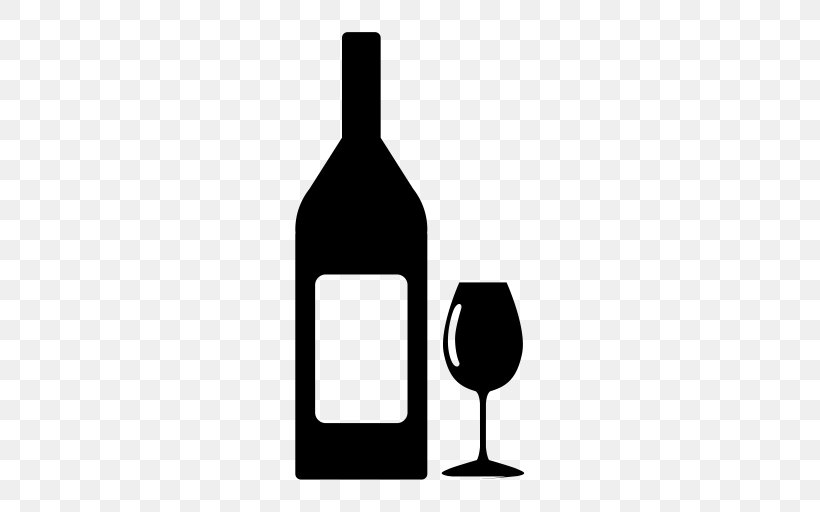 Wine Glass, PNG, 512x512px, Wine, Alcohol, Alcoholic Beverage, Alcoholic Beverages, Blackandwhite Download Free