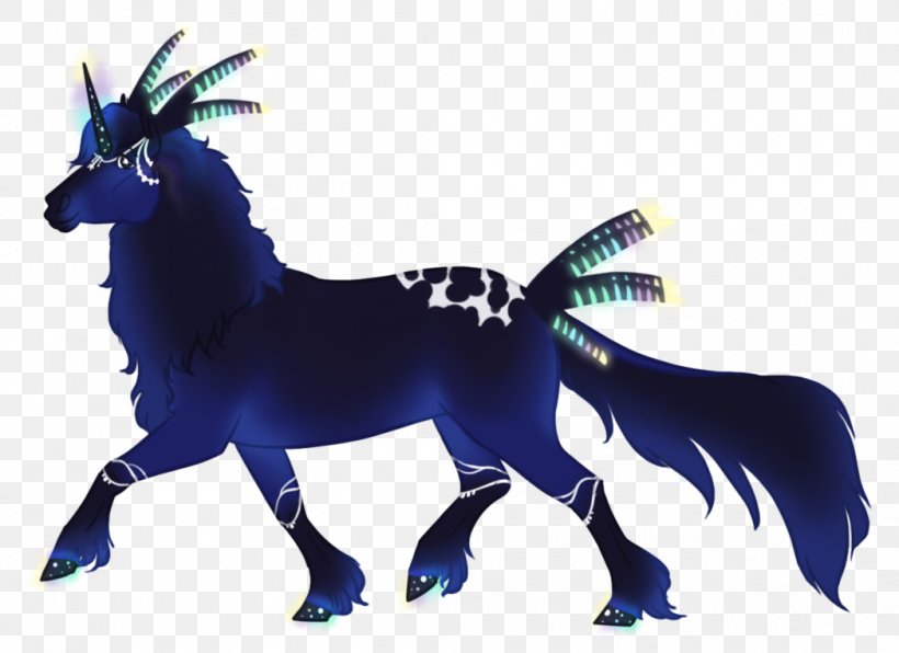 Horse Unicorn Donkey Goat Cobalt Blue, PNG, 1048x762px, Horse, Animal Figure, Blue, Cobalt, Cobalt Blue Download Free