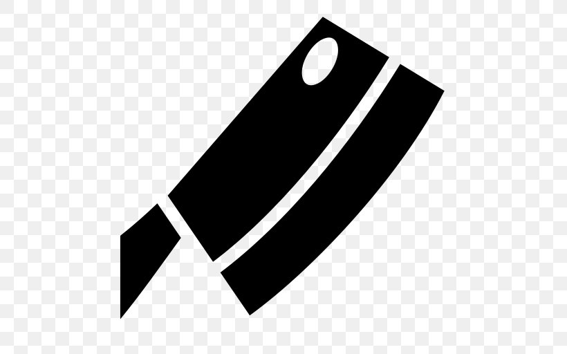 Knife Cleaver Kitchen Knives, PNG, 512x512px, Knife, Black, Black And White, Brand, Butcher Download Free