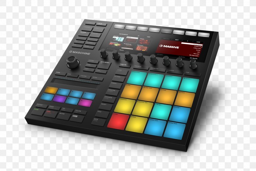 Maschine Native Instruments Musical Instruments DJ Controller Disc Jockey, PNG, 2362x1579px, Watercolor, Cartoon, Flower, Frame, Heart Download Free