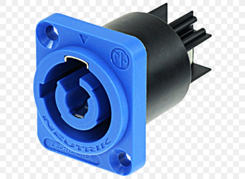 PowerCon Neutrik Electrical Connector Electrical Cable Mains Electricity, PNG, 600x600px, Powercon, Adapter, Electrical Cable, Electrical Conductor, Electrical Connector Download Free