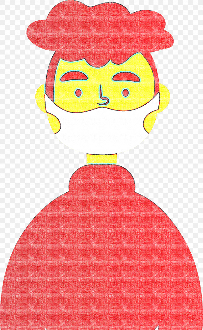 Wearing Mask Coronavirus Corona, PNG, 1846x2999px, Wearing Mask, Cartoon, Corona, Coronavirus, Headgear Download Free