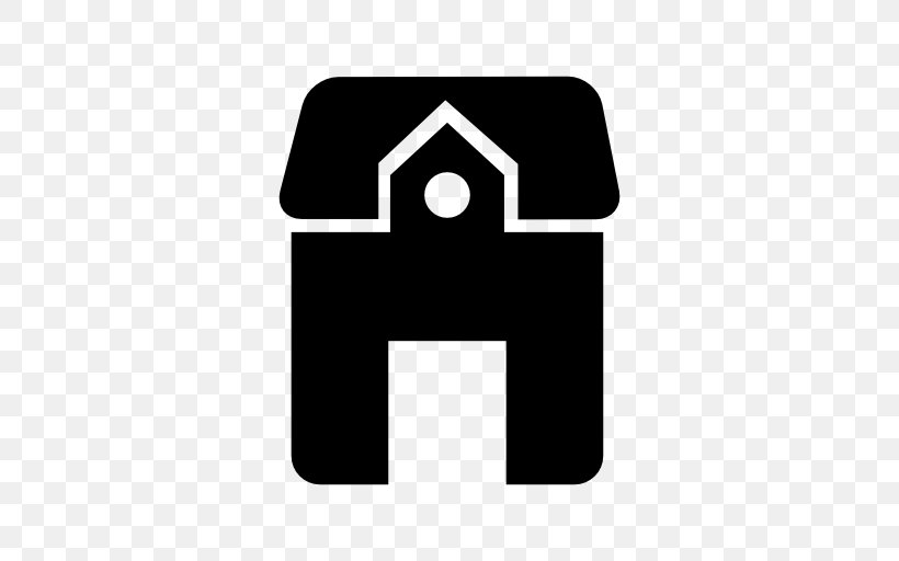 House Building Housing, PNG, 512x512px, House, Apartment, Black And White, Brand, Building Download Free