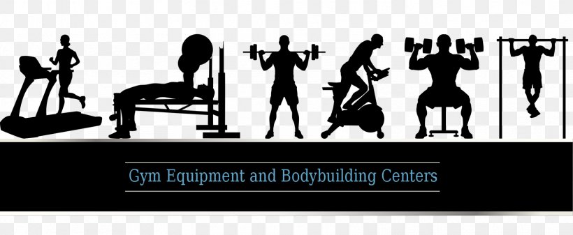 Fitness Centre Sporting Goods Physical Fitness Training, PNG, 1667x686px, Fitness Centre, Balance Beam, Black, Black And White, Brand Download Free