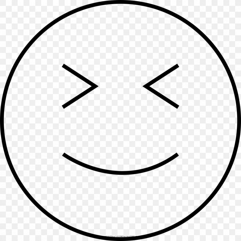 Smiley Eye Line Art Mouth, PNG, 1000x1000px, Smiley, Area, Black, Black And White, Emoticon Download Free