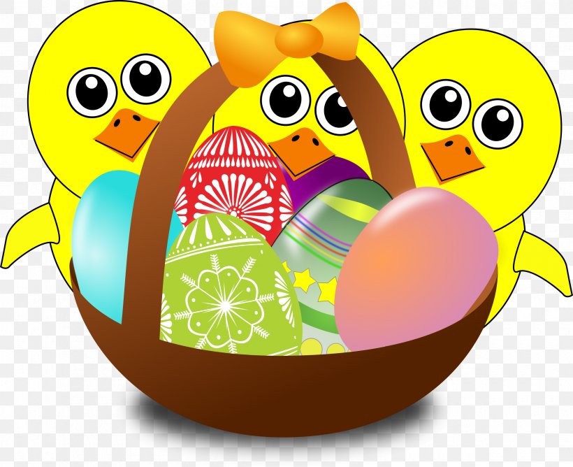 Easter Bunny Chicken Easter Egg, PNG, 2400x1956px, Easter Bunny, Basket, Beak, Cartoon, Chicken Download Free