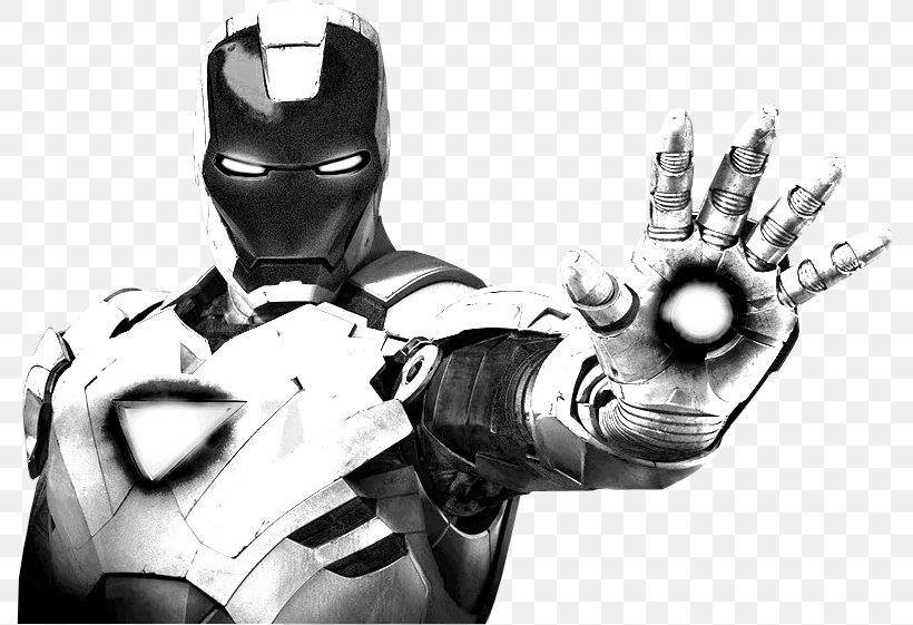 Iron Man Nick Fury Black And White Art, PNG, 791x561px, Iron Man, Art, Avengers Age Of Ultron, Black And White, Comics Download Free