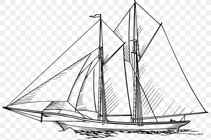 Sailing Ship Coloring Book Paper, PNG, 800x547px, Sailing Ship, Artwork, Baltimore Clipper, Barque, Barquentine Download Free