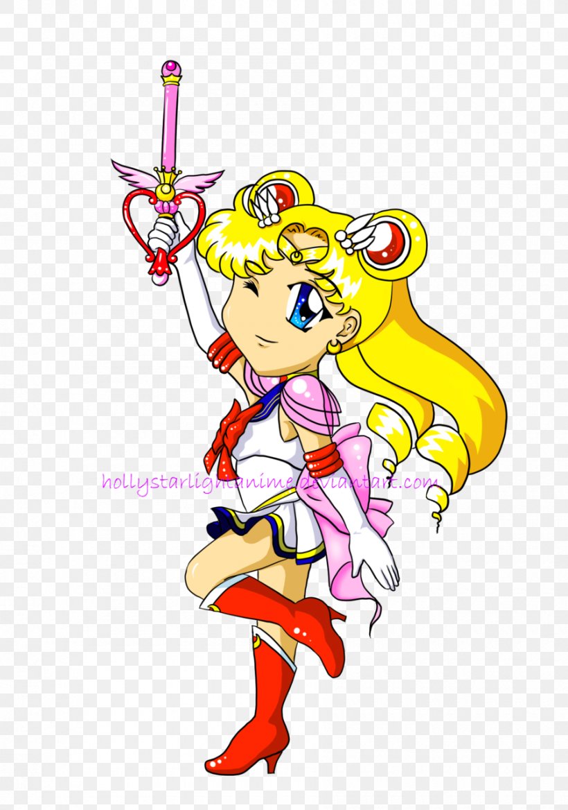 Chibiusa Sailor Moon Illustration Clip Art, PNG, 900x1283px, Watercolor, Cartoon, Flower, Frame, Heart Download Free