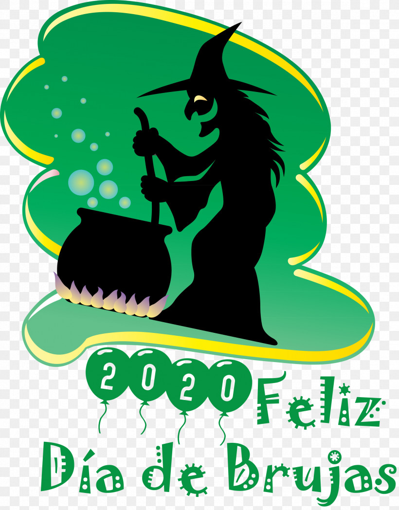 Feliz Día De Brujas Happy Halloween, PNG, 2347x3000px, Feliz D%c3%ada De Brujas, Cartoon, Character, Green, Happy Halloween Download Free