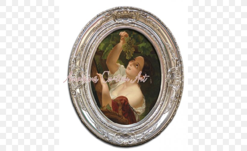 Italian Noon Picture Frames Karl Bryullov, PNG, 500x500px, Picture Frames, Karl Bryullov, Mirror, Oval, Picture Frame Download Free