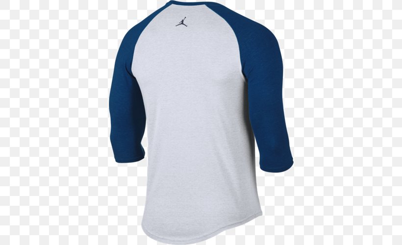 Long-sleeved T-shirt Long-sleeved T-shirt Shoulder, PNG, 500x500px, Tshirt, Active Shirt, Blue, Electric Blue, Jersey Download Free