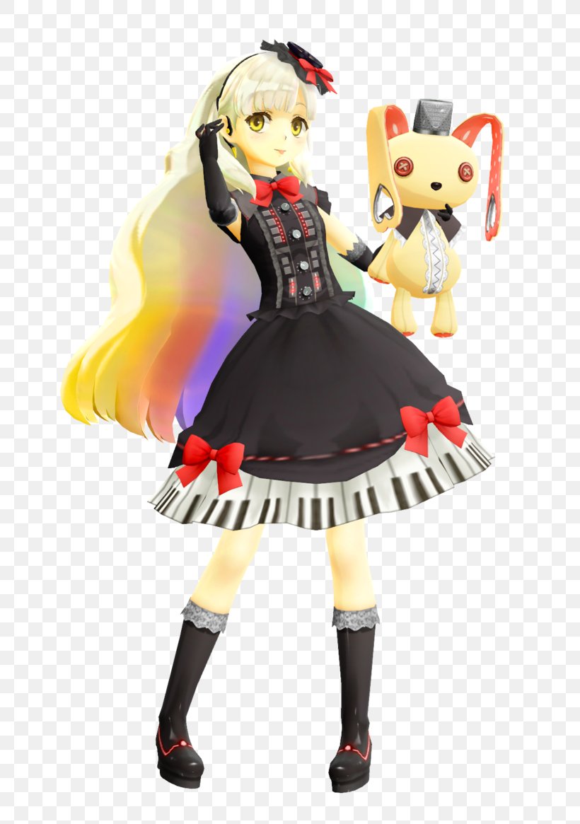 MAYU MikuMikuDance Vocaloid 3 Exit Tunes, Inc., PNG, 685x1165px, Mayu, Action Figure, Costume, Doll, Exit Tunes Inc Download Free