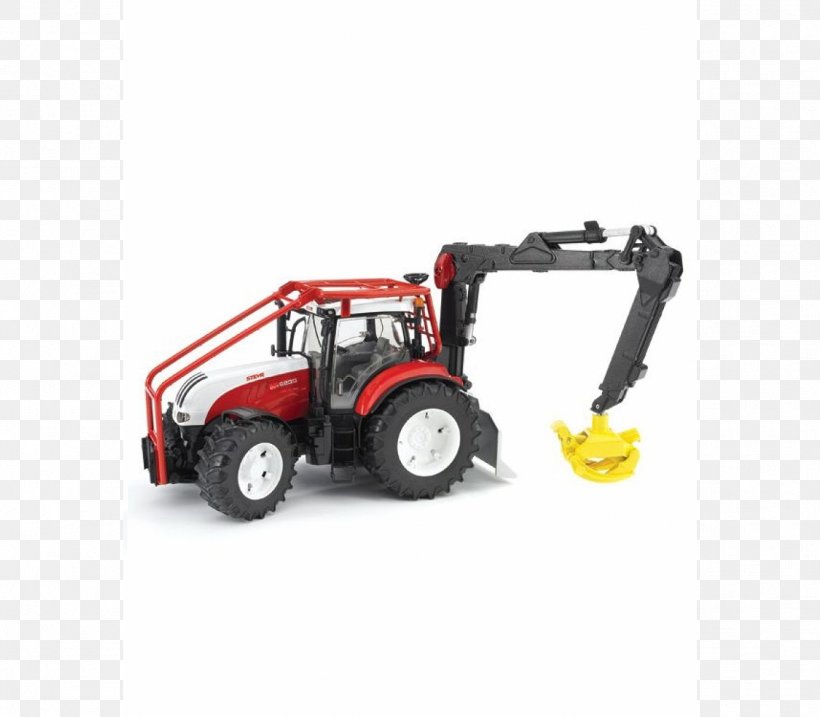 Steyr Tractor Car Forestry Steyr-Daimler-Puch, PNG, 1372x1200px, Tractor, Agricultural Machinery, Brand, Bruder, Car Download Free