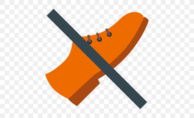 Download Clip Art, PNG, 500x500px, Shoe, Computer Font, Handheld Devices, Iconscout, Orange Download Free