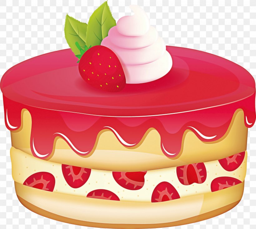 Frozen Food Cartoon, PNG, 2903x2600px, Strawberry, Baked Goods, Baking Cup, Bavarian Cream, Bread Pudding Download Free