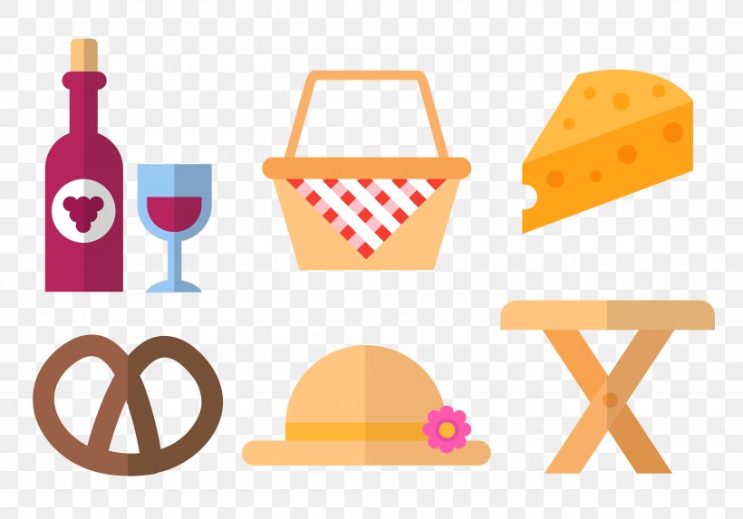 Picnic Download Clip Art, PNG, 5833x4083px, Picnic, Brand, Food, Orange, Scalable Vector Graphics Download Free