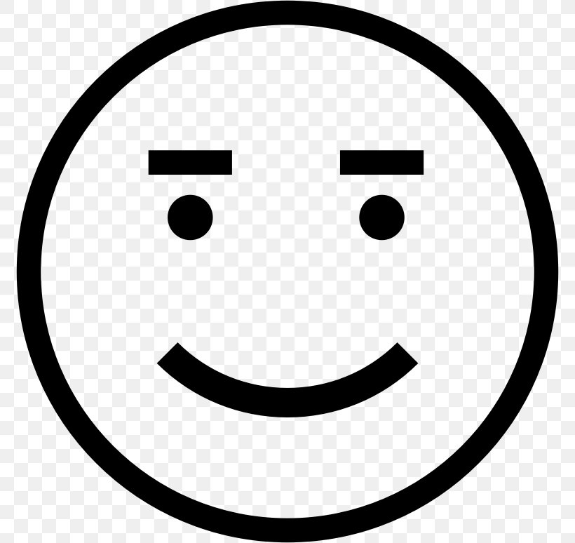 Smiley Emoticon Clip Art, PNG, 774x774px, Smiley, Area, Black And White, Character, Emoticon Download Free