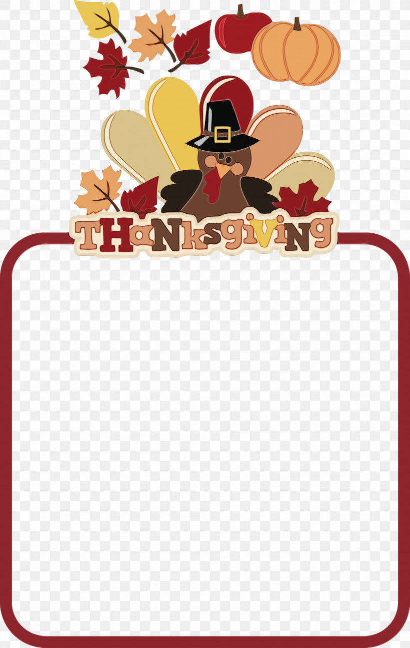 Thanksgiving, PNG, 1901x3000px, Thanksgiving Frame, Autumn Frame, Cartoon, Gratitude, Paint Download Free
