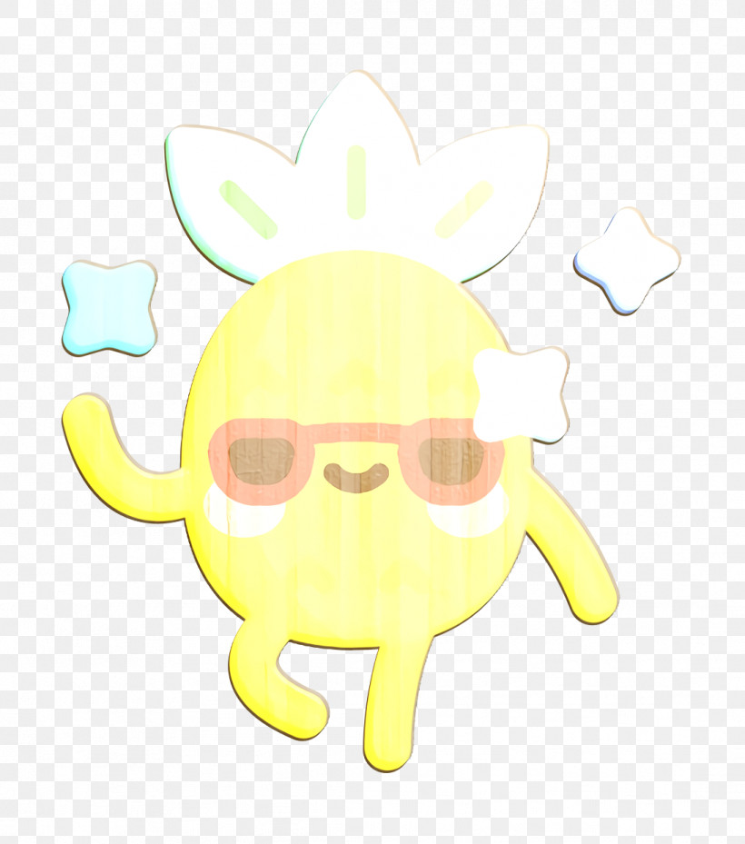 Cool Icon Pineapple Character Icon, PNG, 1092x1238px, Cool Icon, Animation, Cartoon, Glasses, Line Download Free